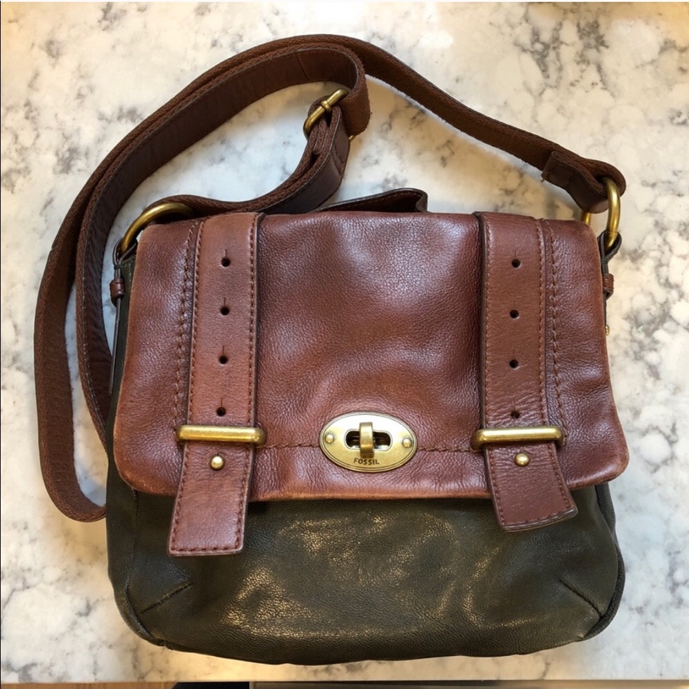 Fossil Crossbody Leather Bag